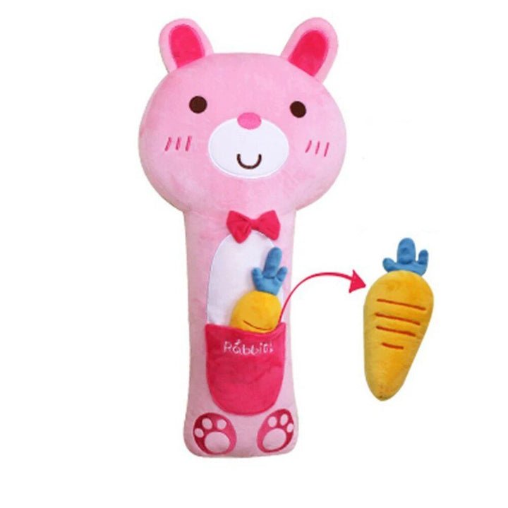 Lisslune | Adjustable Cute Animal Car Seat Strap Cover & Cushion for Kids