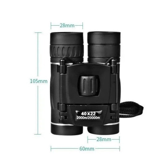Lisslune | Military HD 40x22 Binoculars Professional Hunting Telescope