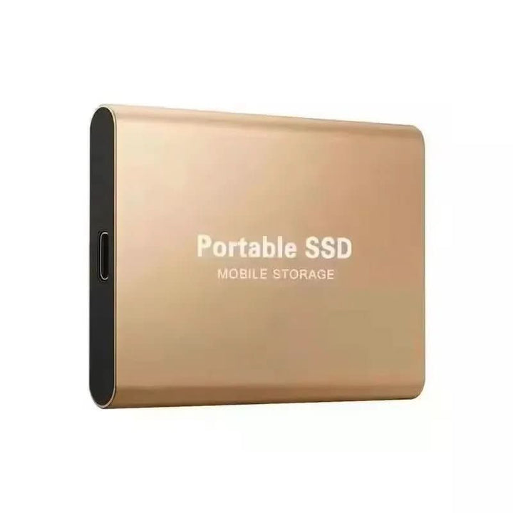 Lisslune | External 100GB hard drive with ultra-fast USB-C & USB 3.1 connection
