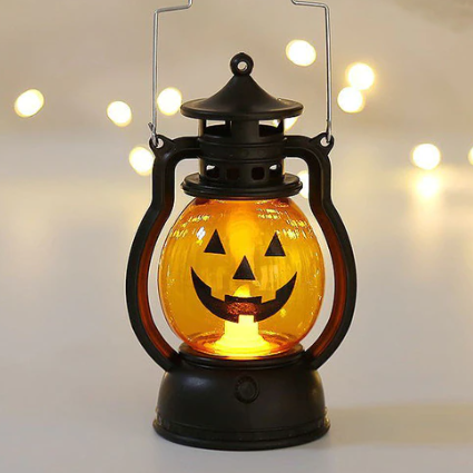 Lisslune | Mini Halloween Scary Pumpkin Hanging Lamp