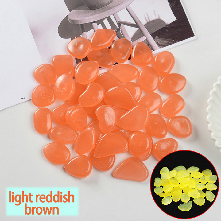 Lisslune | Glow-in-the-Dark Garden Pebbles