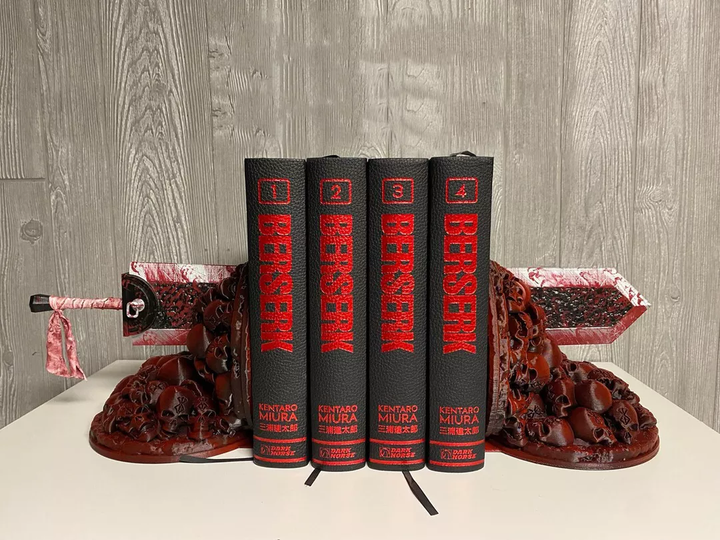 Lisslune | Berserk Bookends - Dragonslayer,Gift for she|him