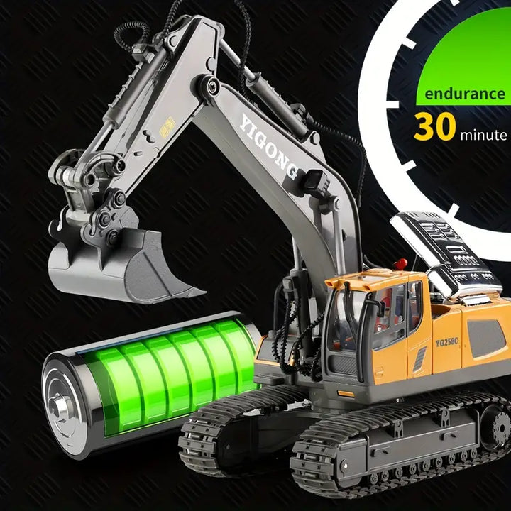 Lisslune | Premium Remote Control Excavator – Realistic RC Digger for Ultimate Fun