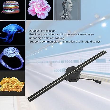 Lisslune | 3D Hologram LED Fan Projector
