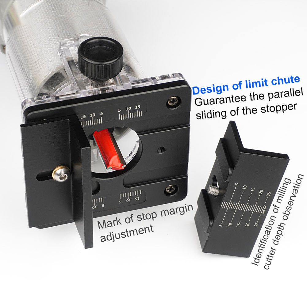 Lisslune | Woodworking 2-in-1 Connector Trimming Machine Accessories