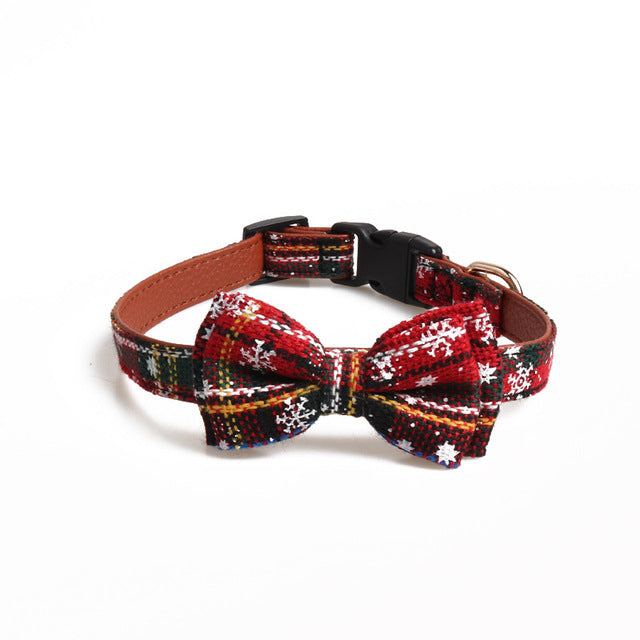Lisslune | Red striped puppy-kitten collar