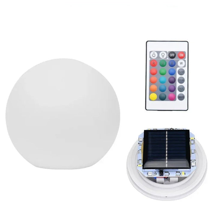 Lisslune | Waterproof Solar-Garden Ball Lamps – RGB LED Lighting for Outdoors