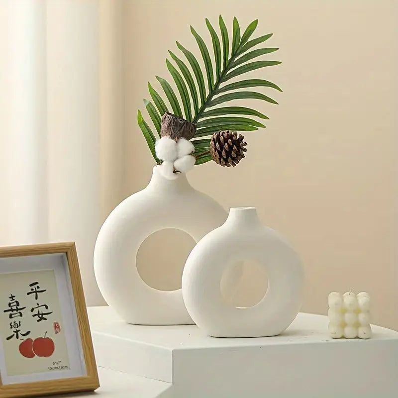 Lisslune | TranquilGlass - Elegant Vase for a Serene Interior
