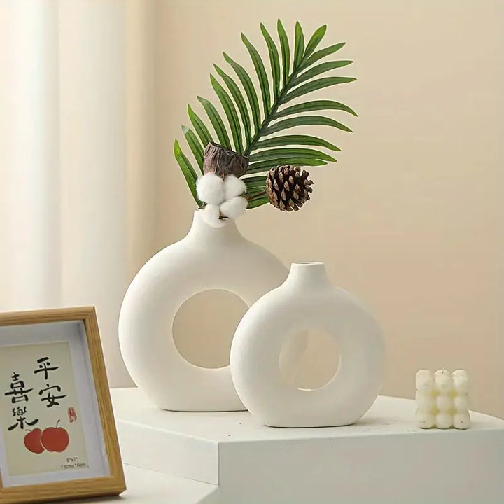 Lisslune | TranquilGlass - Elegant Vase for a Serene Interior