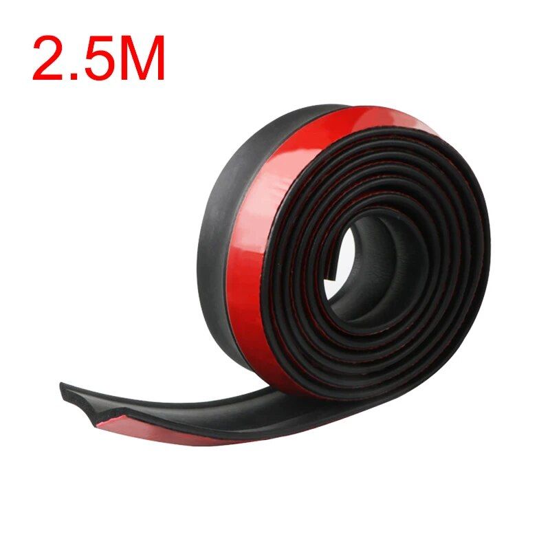 Lisslune | Universal Car Front Bumper Lip Protector & Rubber Skirt