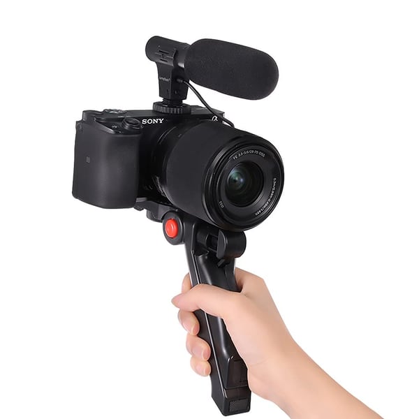 Lisslune | Professional Video Microphone Set with Tripod and LED Video Light
