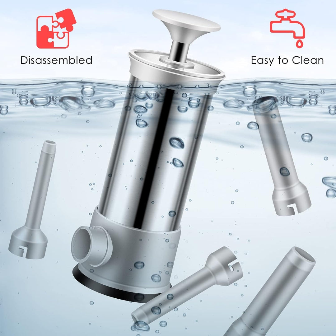 Lisslune | Sausage filler with 4 different size filling tubes