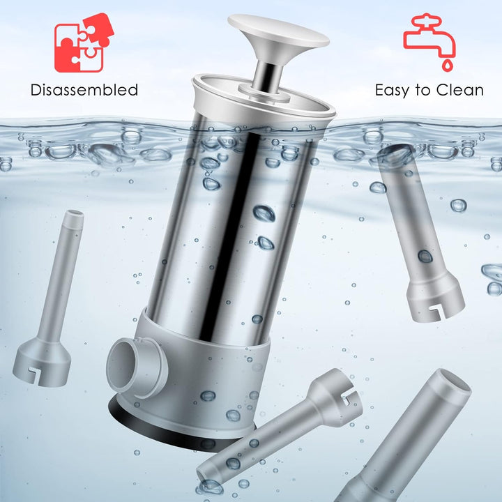 Lisslune | Sausage filler with 4 different size filling tubes
