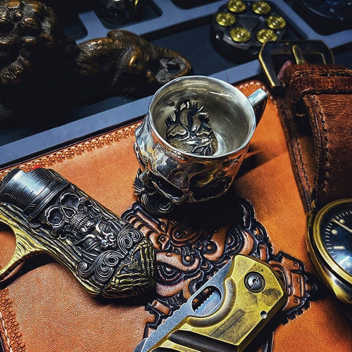 Lisslune | Holy Grail of life - Handmade Silver Wine Cup