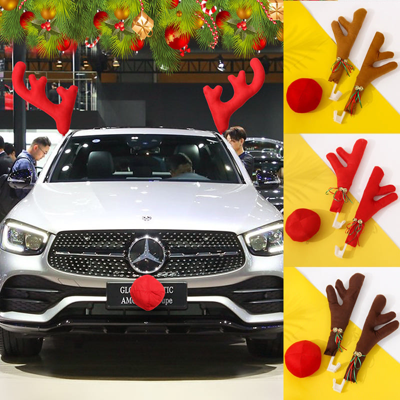 Lisslune | Funny Christmas  Car Antlers Decoration