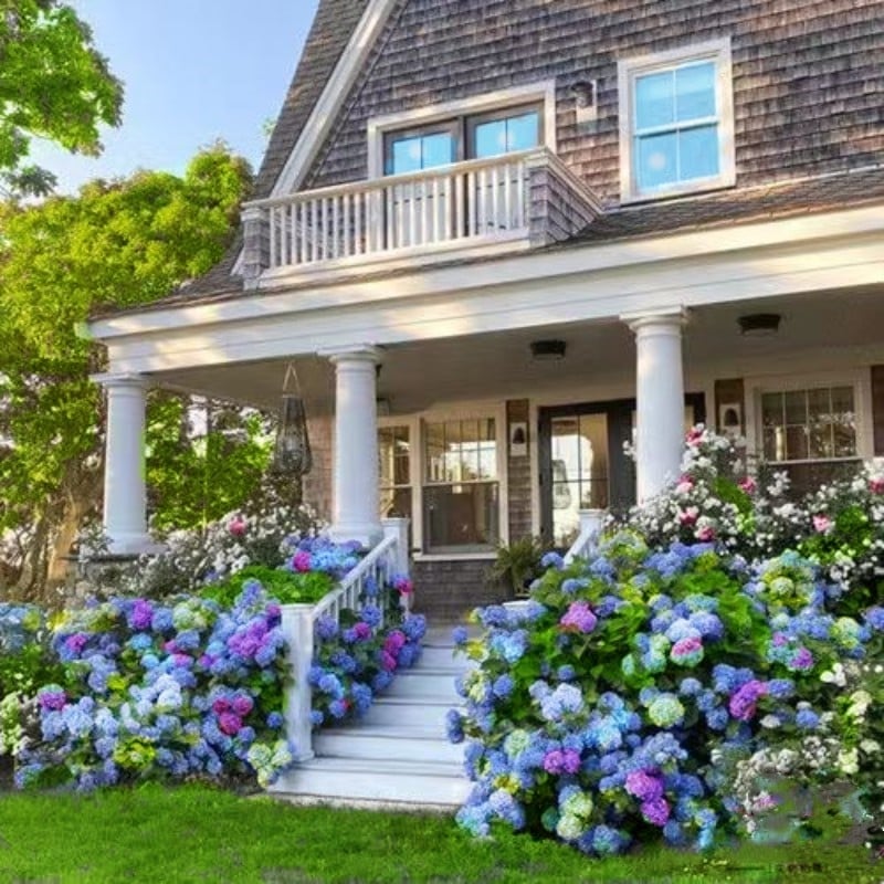 Lisslune | Outdoor Artificial Hydrangea Flowers