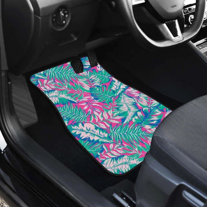 Lisslune | Tropical Flower Car Mats