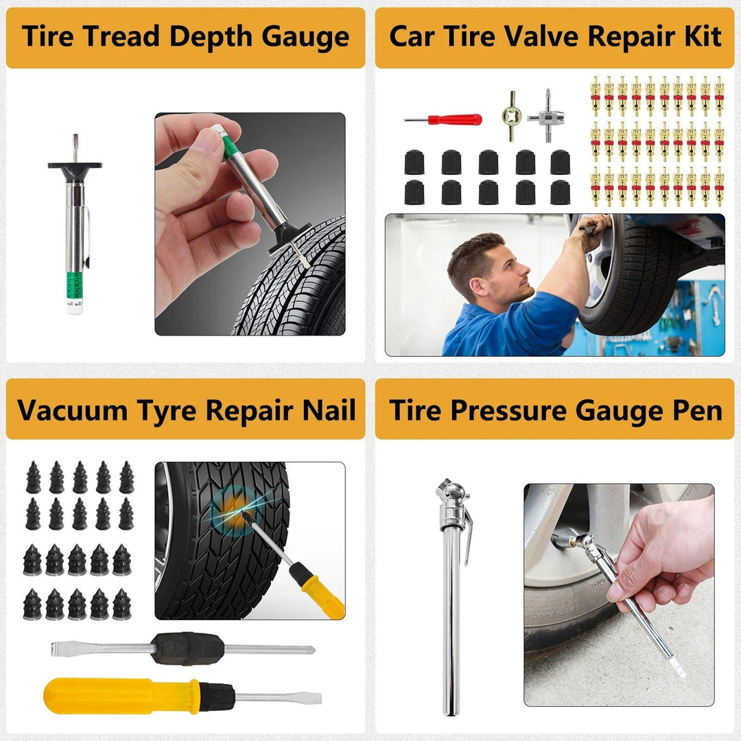 Lisslune | Complete tire repair and emergency tool kit