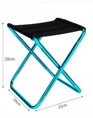 Lisslune | Ultra-Compact Camping Chair – Lightweight, Foldable & Portable Outdoor Seat