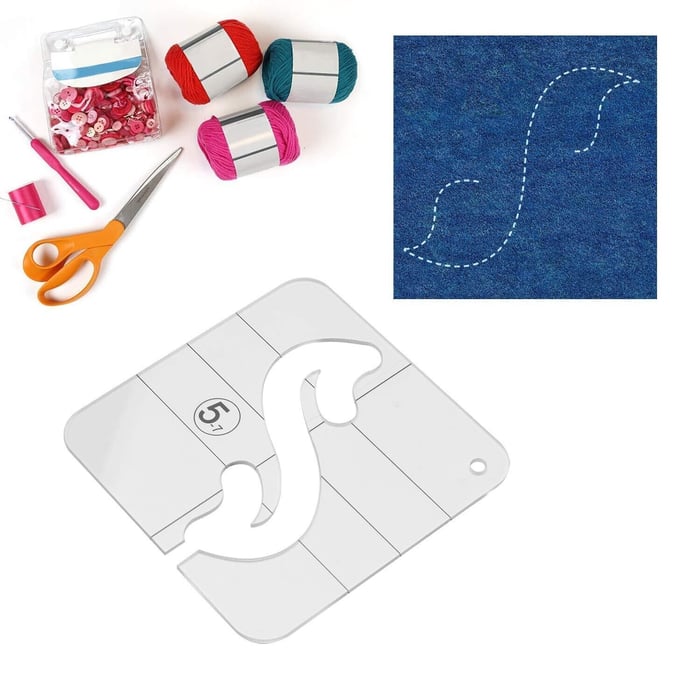 Lisslune | Free-Motion Garment Ruler Set(12 PCS) -Hot