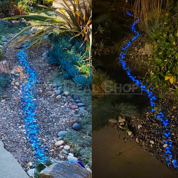 Lisslune | Glow-in-the-Dark Garden Pebbles