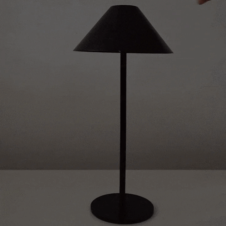 Lisslune | Minimalistic dimmable Touch table lamp - waterproof and rechargeable light Color