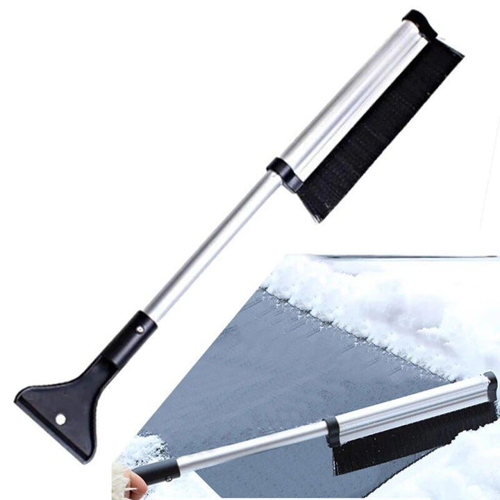 Lisslune | Expandable Car Ice Scraper with Snow Brush: Quick and Efficient Winter Cleaning