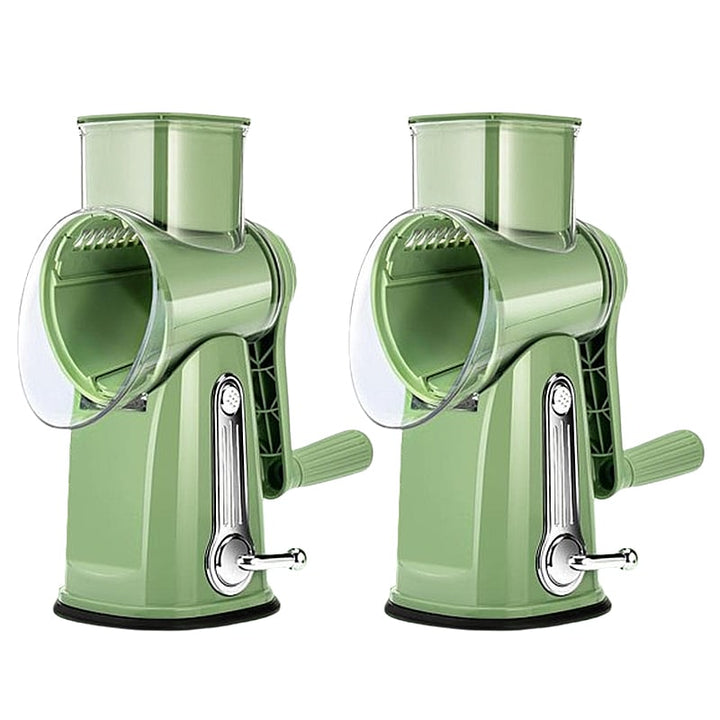 Lisslune | 5-in-1 Rotating Cheese Slicer and Grater
