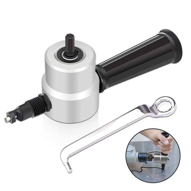 Lisslune |  Cutter Drill Attachment Double Head Metal Sheet