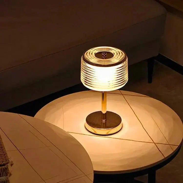 Lisslune | LumaRing - Stylish Table Lamp with Clean Lines