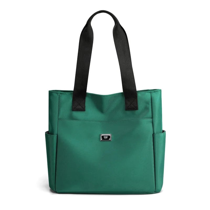 Lisslune | Large Capacity Water Repellent Multi Pocket Nylon Shoulder Bag