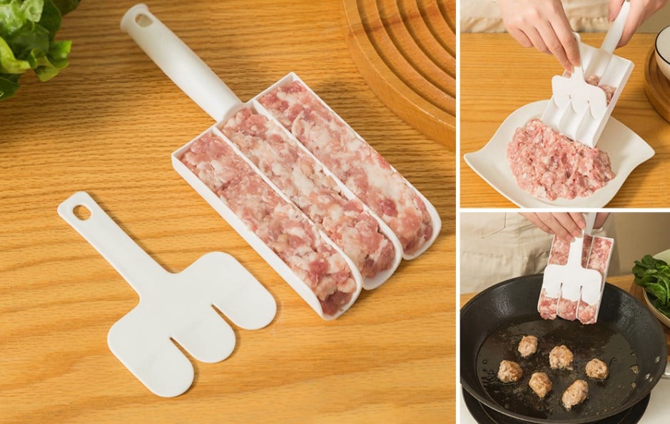 Lisslune | ‍Creative kitchen triple meatball machine