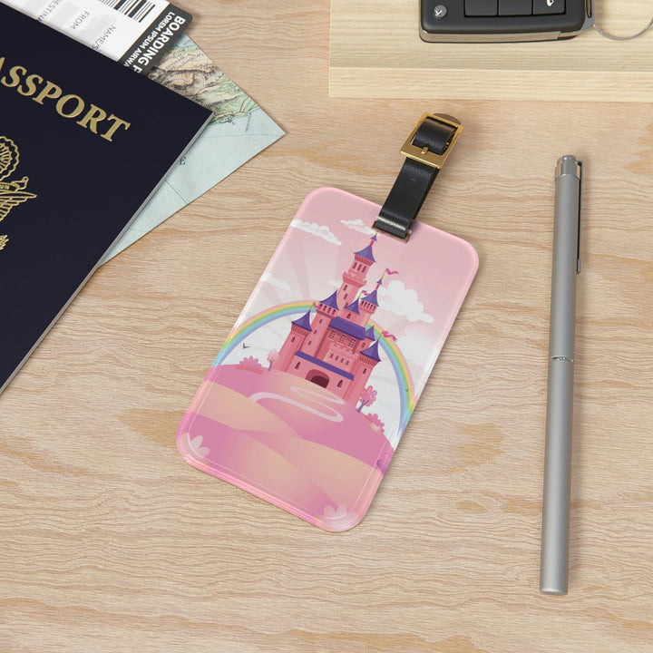 Lisslune | Enchanting Fairy-Inspired Luggage Tag Set with Customized Leather Strap