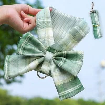 Lisslune | AURÉLIEN HARNESS – Adjustable dog harness with bow for stylish walks