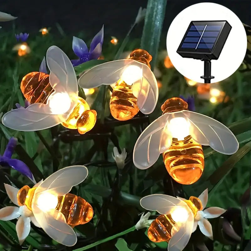 Lisslune | Solar flower light chain for the garden
