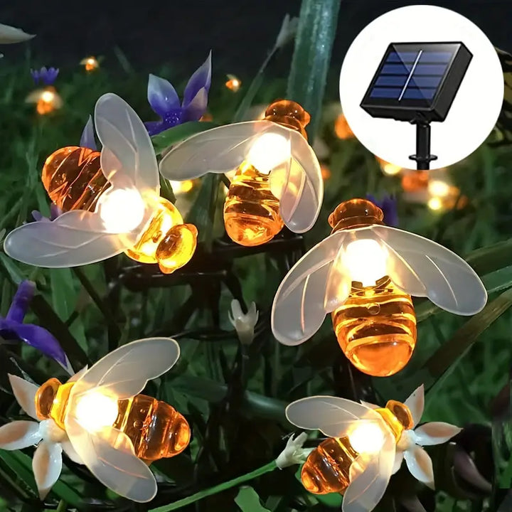 Lisslune | Solar flower light chain for the garden