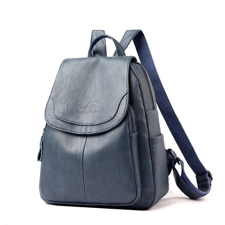 Lisslune | Leather Backpack for Women