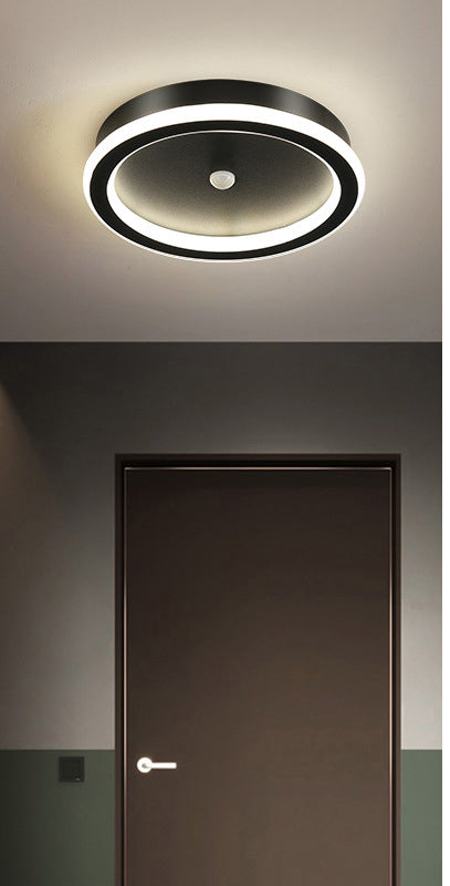 Lisslune | MotionGlide PIR Motion Sensor LED Ceiling Light | Smart Lighting | Energy Efficient | Perfect for Hallway & Bathroom
