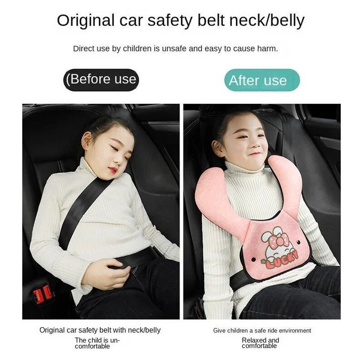 Lisslune | Child Car Seat Belt Adjustment - Easy Interior Seat Belt for Children 2023