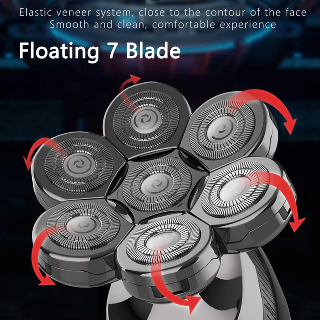 Lisslune | FlexiShave Pro – 7D Electric Razor for Smooth & Irritation-Free Shaving