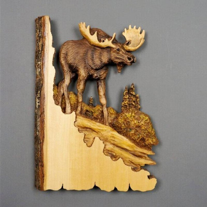 Lisslune | Animal Carving Handcraft Wall Decoration