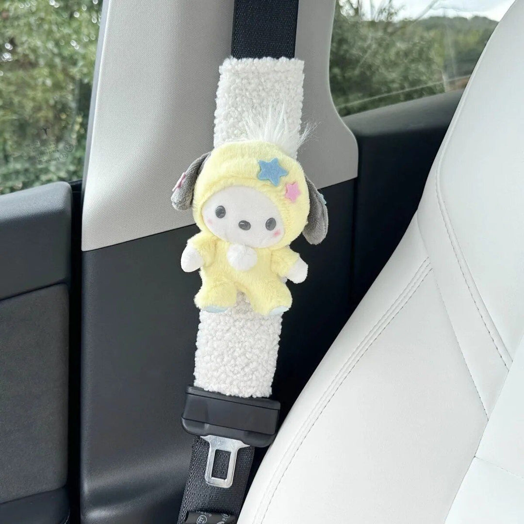Lisslune | Cute Cartoon Dog Seat Belt Shoulder Protection