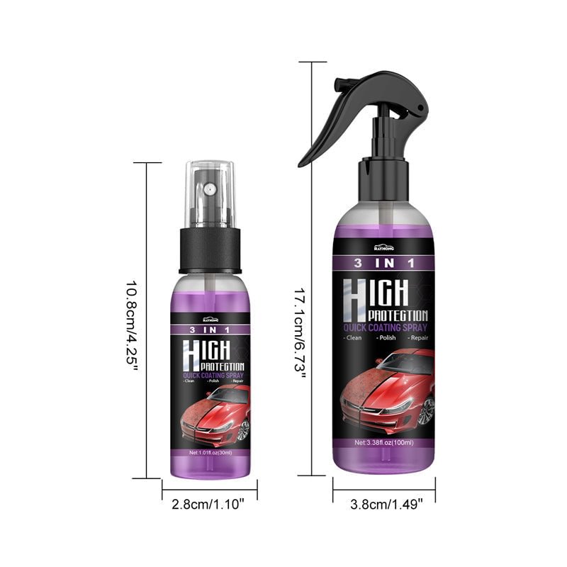 Lisslune | 3 in 1 High Protection Quick Car Coating Spray