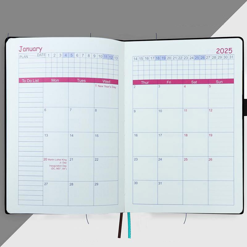 Lisslune | 2025 One Day One Page Daily Planner – Your Ultimate Gift Calendar
