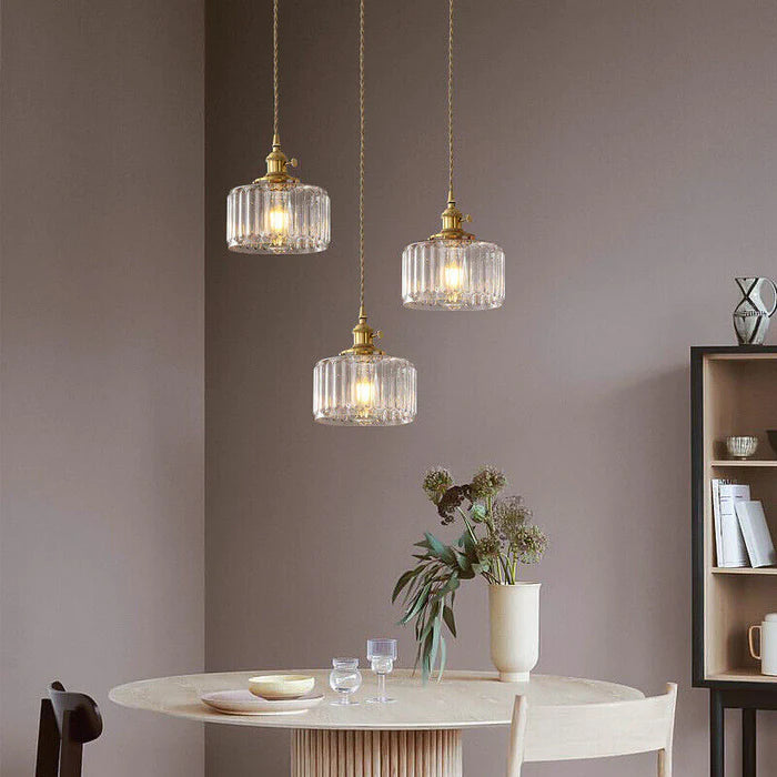 Lisslune | Vintage Crystal Pendant Light - Celeste