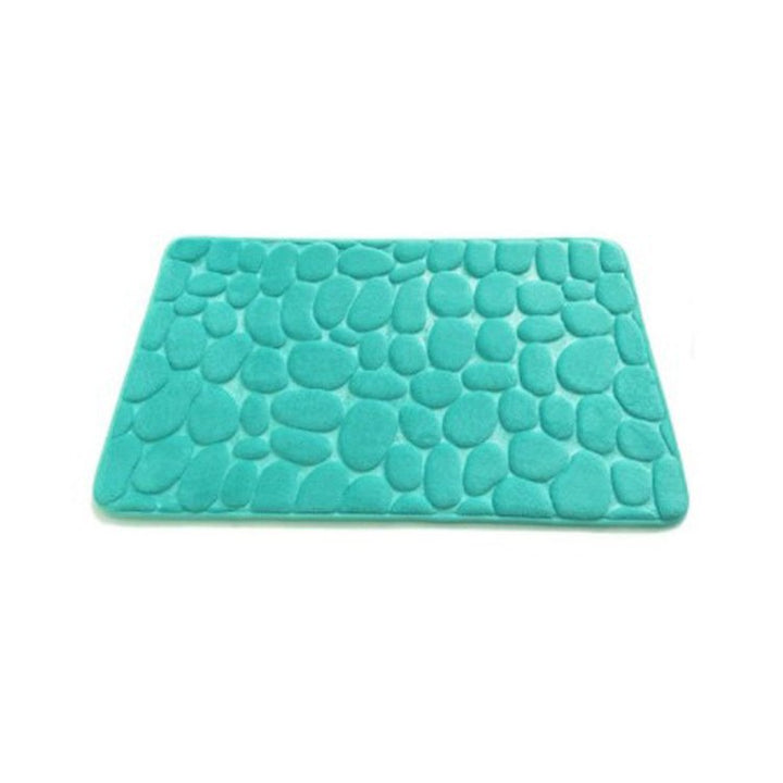 Lisslune | Cobblestone Embossed Bathroom Bath Mat