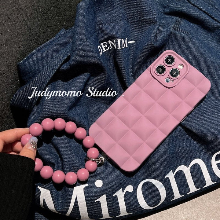 Lisslune | Frosted Pearl Bracelet Case for iPhone