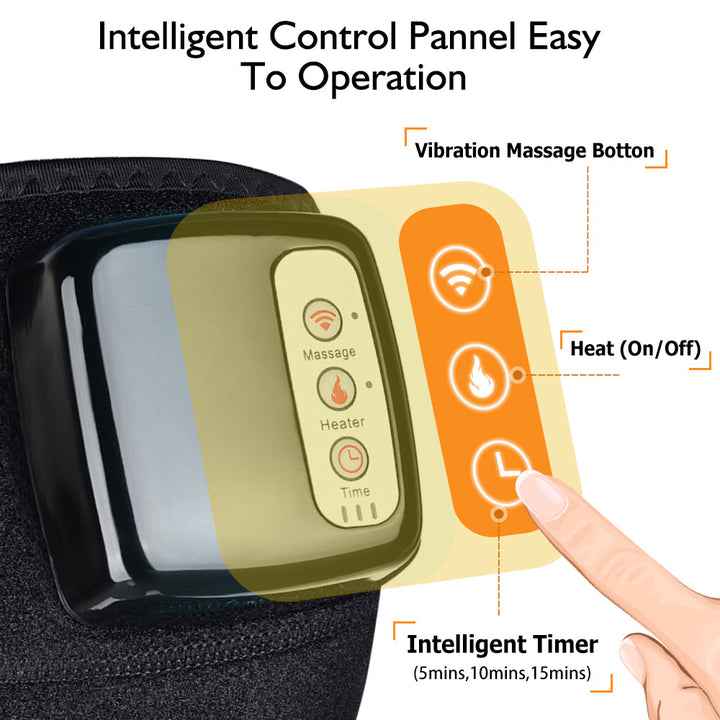 Lisslune | FlexRelief | Portable knee, shoulder, and elbow massager