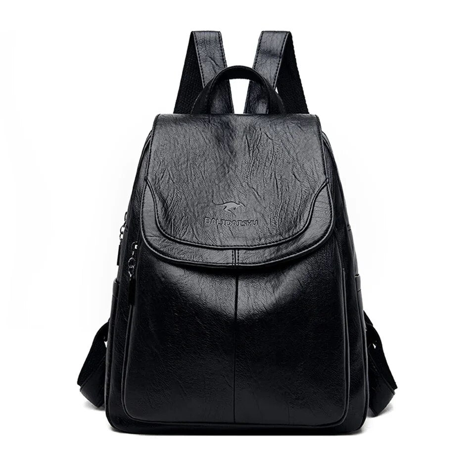 Lisslune | Leather Backpack for Women