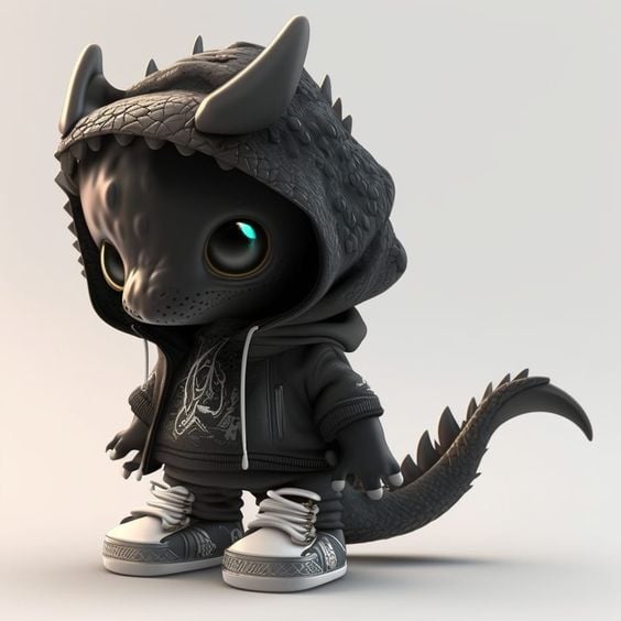 Lisslune | Cool dragon figurines